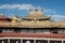 Roof of the Jokhang Tibetan Monastery in Lhasa, Tibet