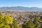 The roof of Lijiang City mountain View