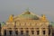 Roof of the Palais Garnier, opera building of Paris