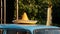 Roof of retro car. Mexican hat on the roof of the car. Exhibition of retro cars