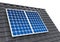 Roof Solar Panel Isolated