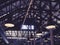 Roof steel structure Loft Interior design with lighting