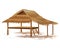 Roof straw hut
