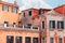 Roof terrace with beautiful Italian house, Venice