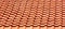 Roof tile in line