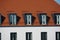 Roof tiles made of baked clay are particularly beautiful and durable on German roofs