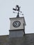 Roof top Clock and Weather Vane