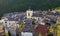 Roof top view, French Mountain Village, Chateaudouble, The Var, France