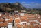 Roof tops of Grazalema, Cadiz, Andalusia, Spain.