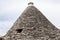 The roof of trullo at Alberobello, Apulia, Italy