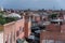 Roof views of Marrakech old medina city