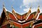 Roof of Wat Phra Kaew Grand Palace Temple, Bangkok