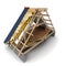 Roof wooden framework