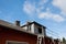 Roofer working on a new dormer roof