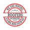 Roofers workers - we are hiring - job offer stamp