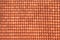 Roofing texture. Orange corrugated tile element of roof. Seamless pattern.