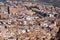 Roofs of andalusian city. Jaen