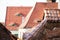 Roofs and architectural details in Sibiu, Romania