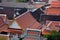 Roofs of Bangkok, Thailand