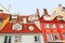 Roofs of buildings in old town, Riga, Latvia