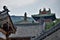 The roofs of the buildings in Shaolin monastery.