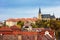 Roofs buildings from Vysehrad