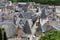 Roofs of Chinon town,