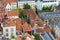 Roofs of Flemish Houses in Brugge