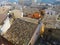 Roofs of the historic center of spoltore