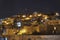 Roofs of mesopotamian city Mardin in the night