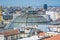 Roofs of Milan city, Italy