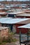 Roofs of old garages