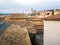 Roofs of the old town Girona, Catalonia, Spain