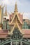 Roofs in the Royal Palace Phnom Penh Cambodia