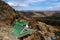 The roofs of Tovkhon Monastery, Ovorkhangai Province, Mongolia. UNESCO World Heritage Site.