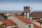 Roofs and tower of a church, Maia, Sao Miguel