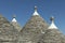 Roofs of Trullo houses in Southern Italy