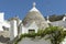 Roofs of Trullo houses in Southern Italy