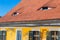 Roofs with windows like eyes, Sibiu, Transylvania, Romania