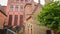 Roofs And Windows Of Old Authentic Brick Houses In Bruges, Belgium