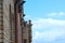 Rooftop closeup and sky