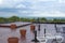 Rooftop Deck During a Summer Thunderstorm