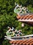 Rooftop decoration of Tainan Confucius Temple