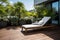 Rooftop Garden With Sun Loungers