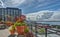 Rooftop Garden with a View of Puget Sound in Seattle,