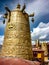 The rooftop of the Jokhang Temple, Lhasa, Tibet, China