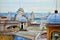 Rooftop of the peters dome, Vatican, Rome, Italy