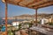 Rooftop veranda with fantastic city views over Saranda, Albania