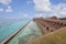 Rooftop View of Dry Tortugas, from Fort Jefferson