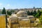 Rooftop view and the St. Annes Church, Old City, Jerusalem